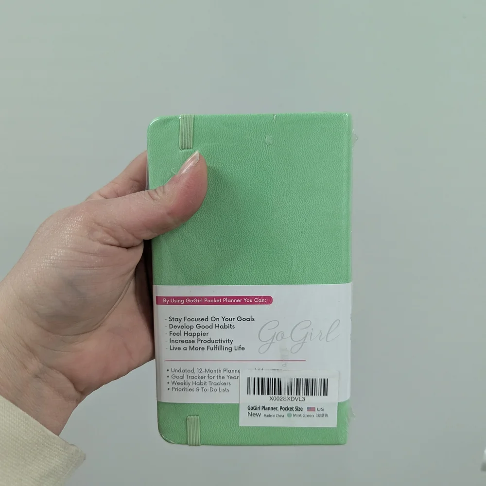 Gogirl Green Pocket Planner